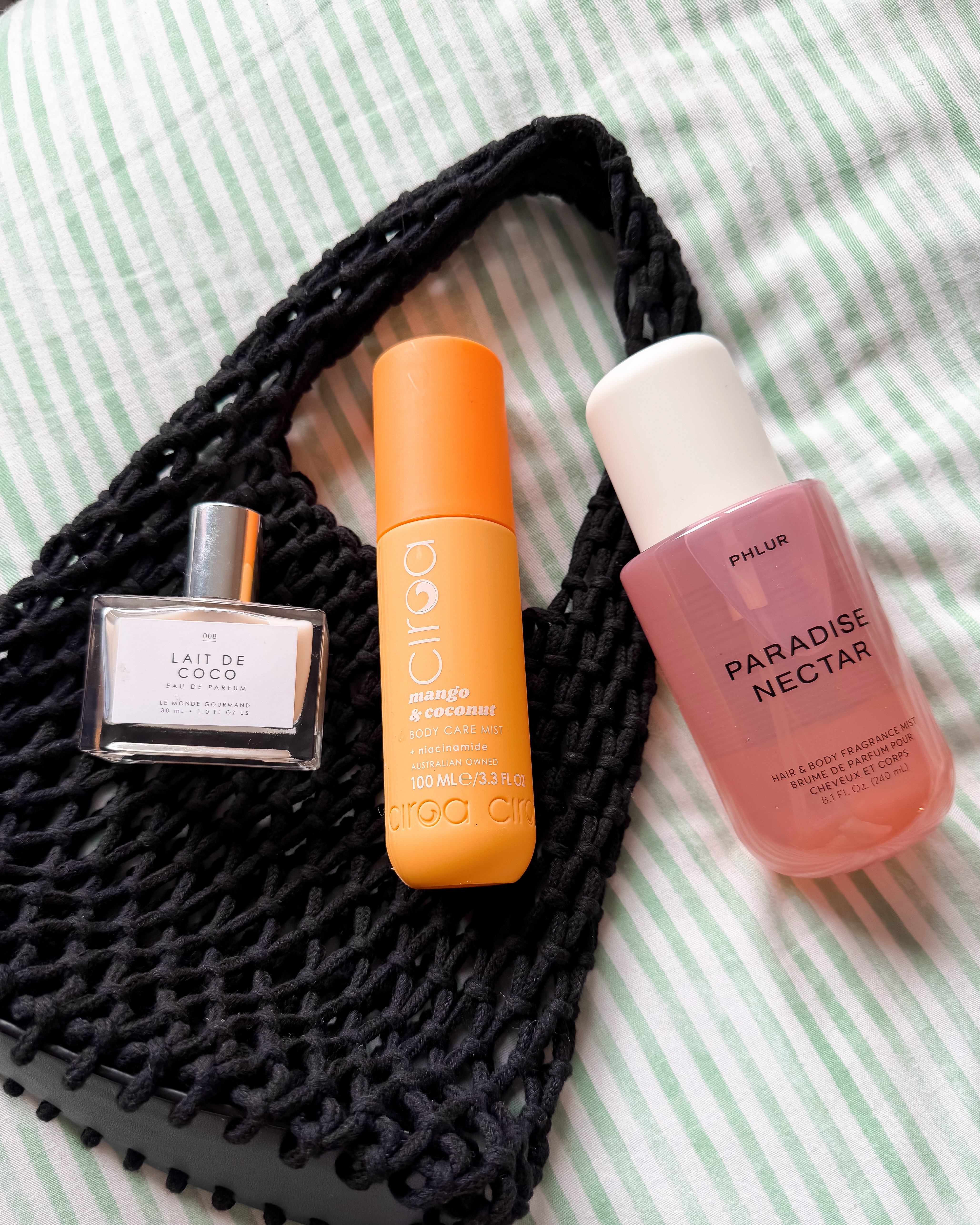 summer scented body care