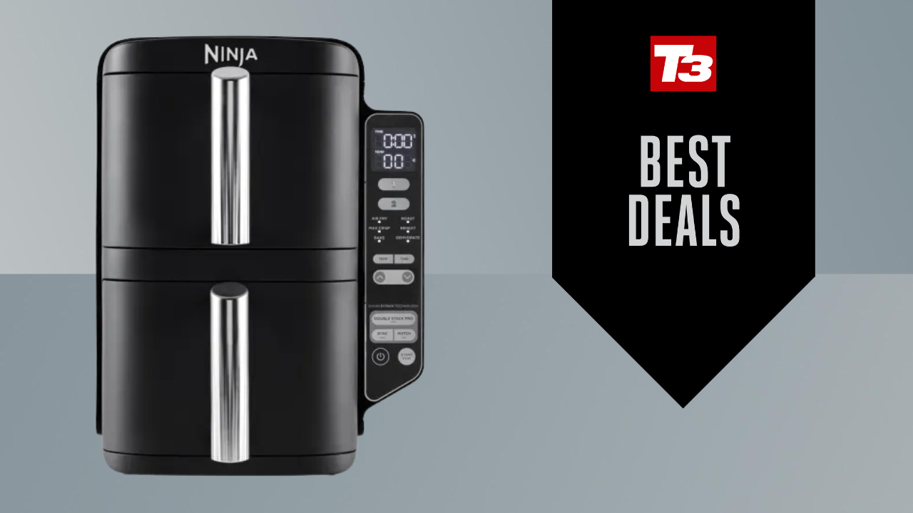 The Ninja Double Stack XL air fryer