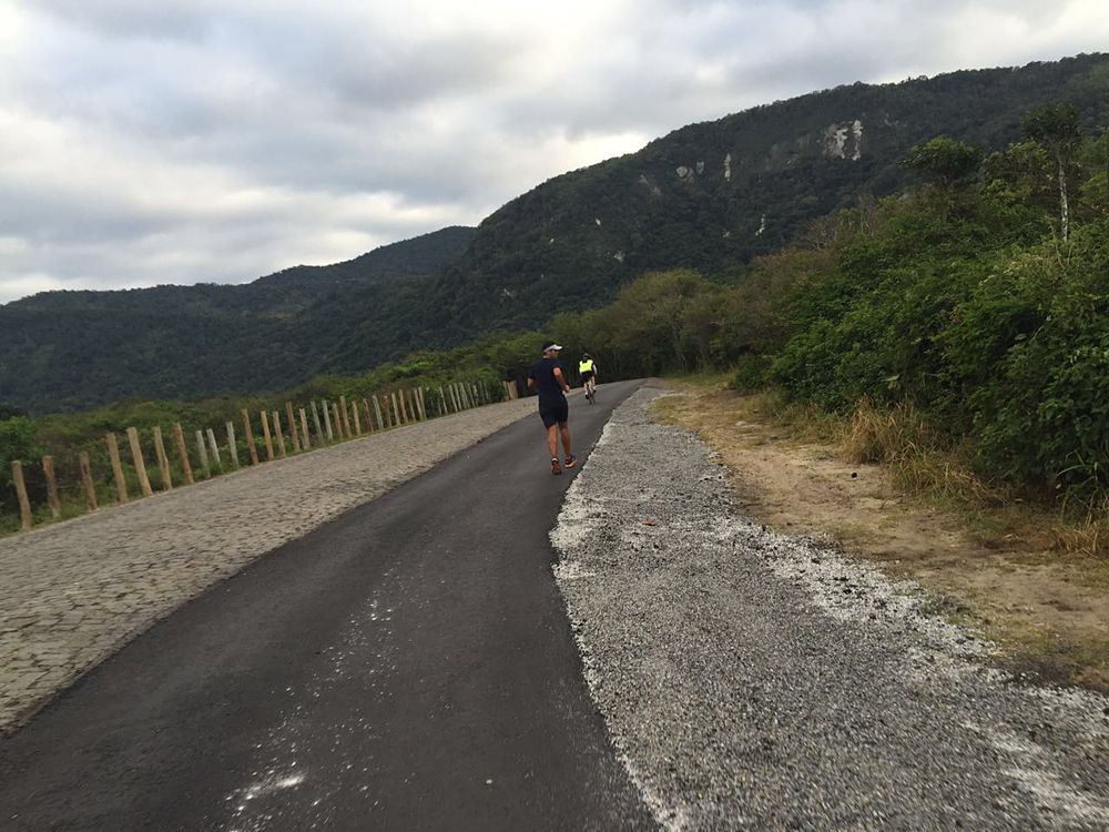 Rio Olympic Games cobbles partially paved over