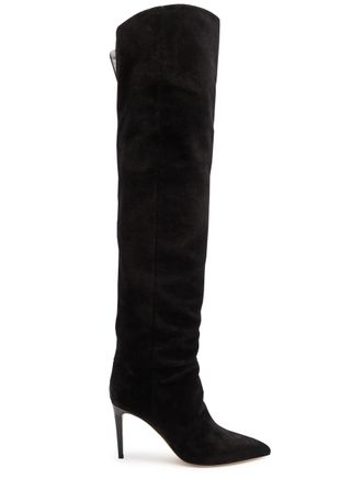 Stiletto 85 Suede Over-The-Knee Boots