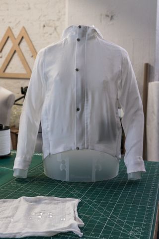 Prototype sustainable sportswear garment