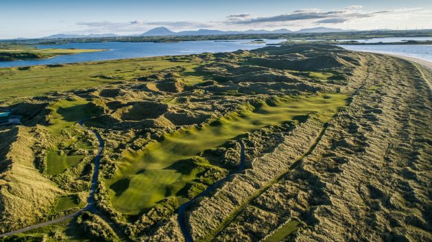 The 15th hole at Enniscrone