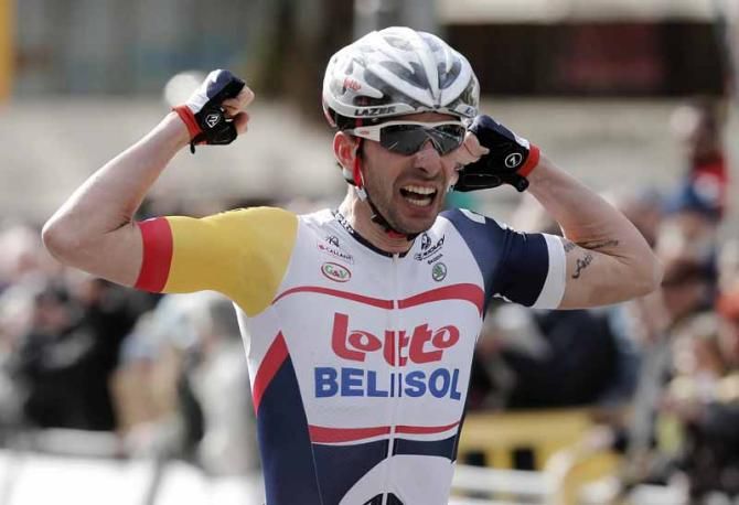 Kenny Dehaes (Lotto Belisol) takes his first win in almost five years