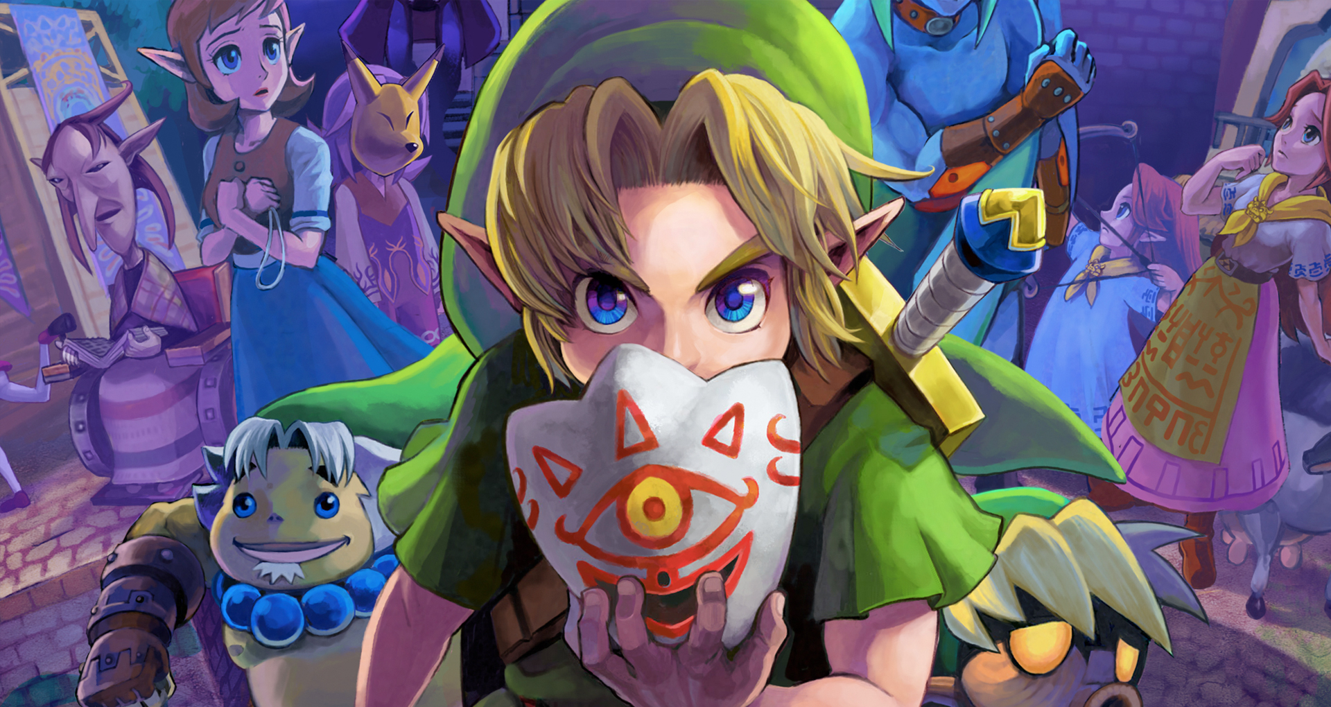 Legend Of Zelda Majora's Mask Characters