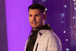 Ste Hay in Hollyoaks.