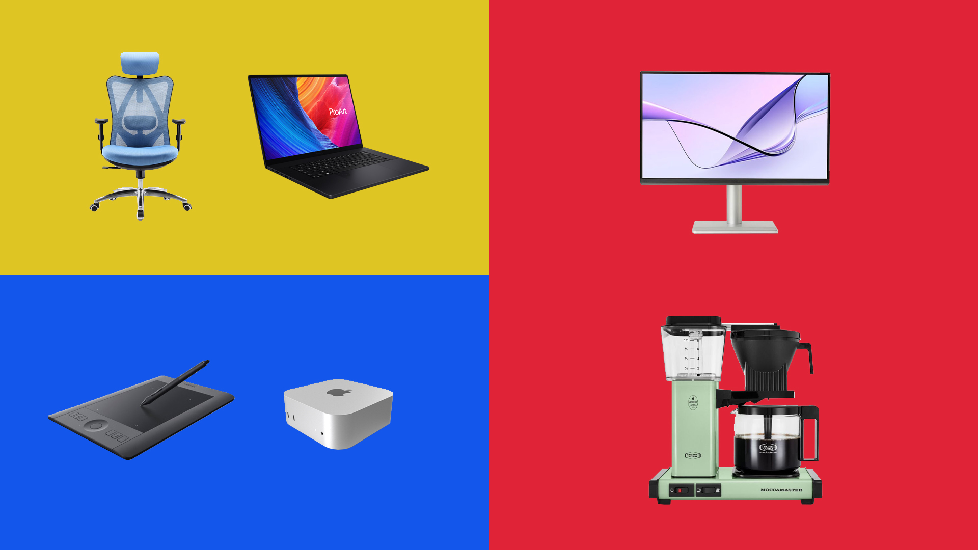 A selection of products that are on sale on Amazon for Black Friday. 