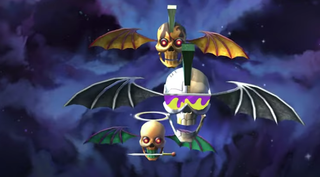 A screenshot of the Avenged Sevenfold Deatbats in Legacy of the Beast mobile game