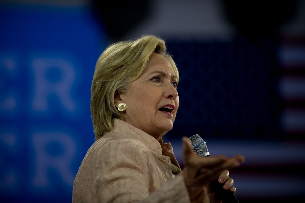 Hillary Clinton speaks in Ohio