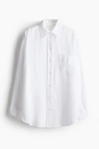 H&M, Oversized Linen Shirt