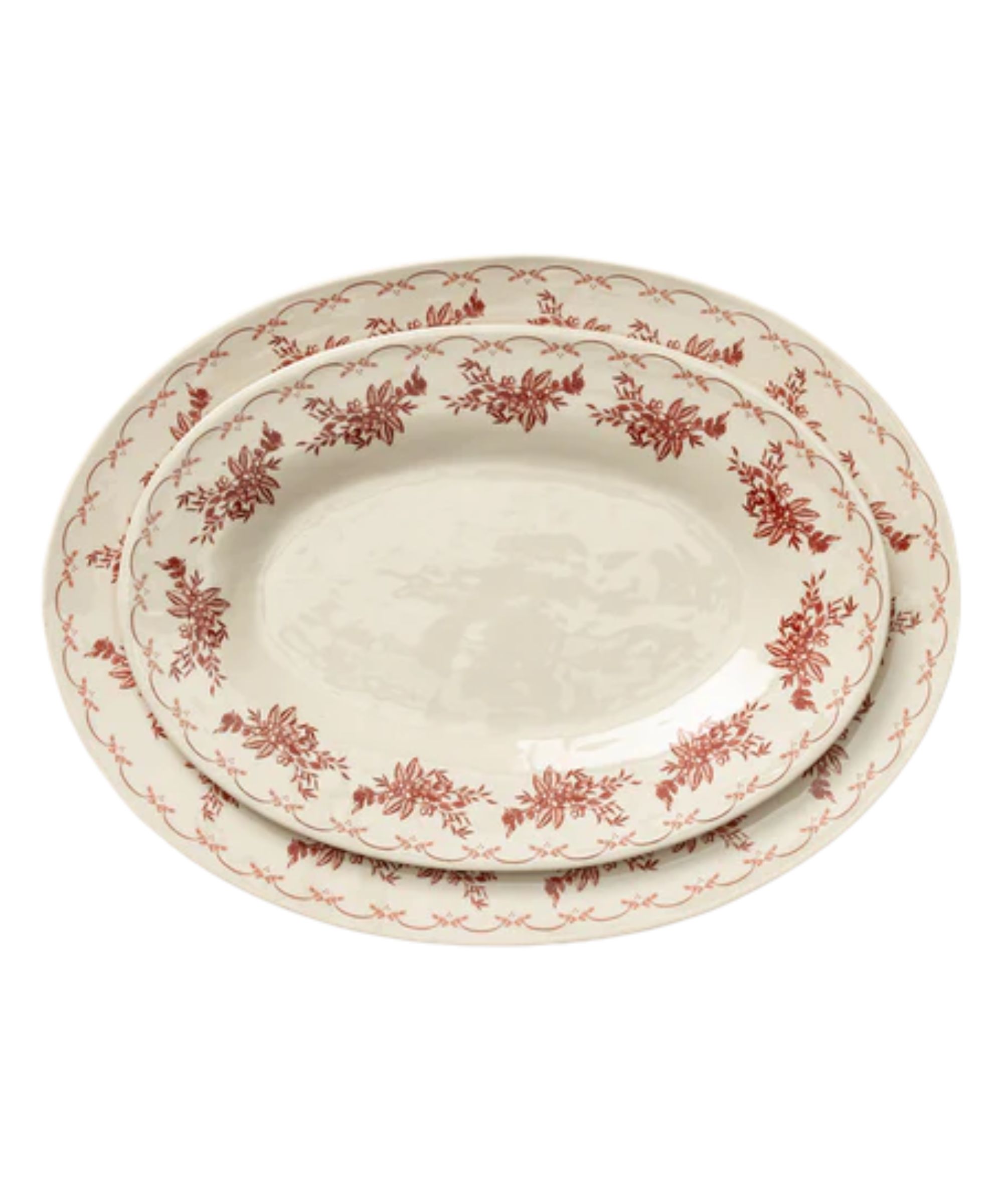 Coronet Serving Platters (Set of 2)