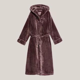 Rosie for M&S Fleece Hooded Dressing Gown