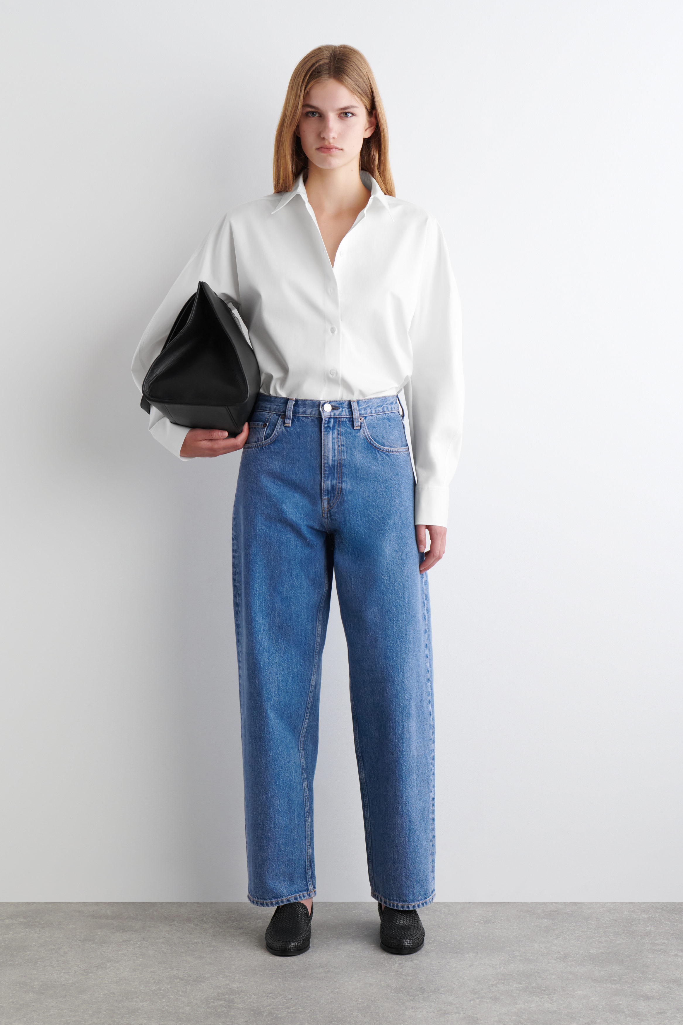 Bay Barrel-Leg Jeans
