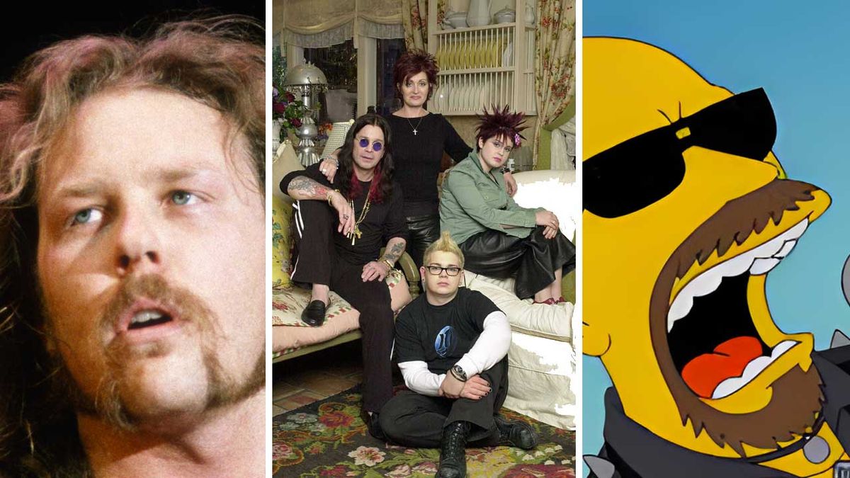 James Hetfield, The Osbournes and Honer Simpson