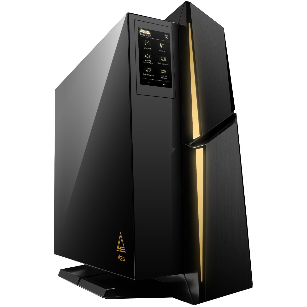 MSI MEG Trident X2 gaming desktop.