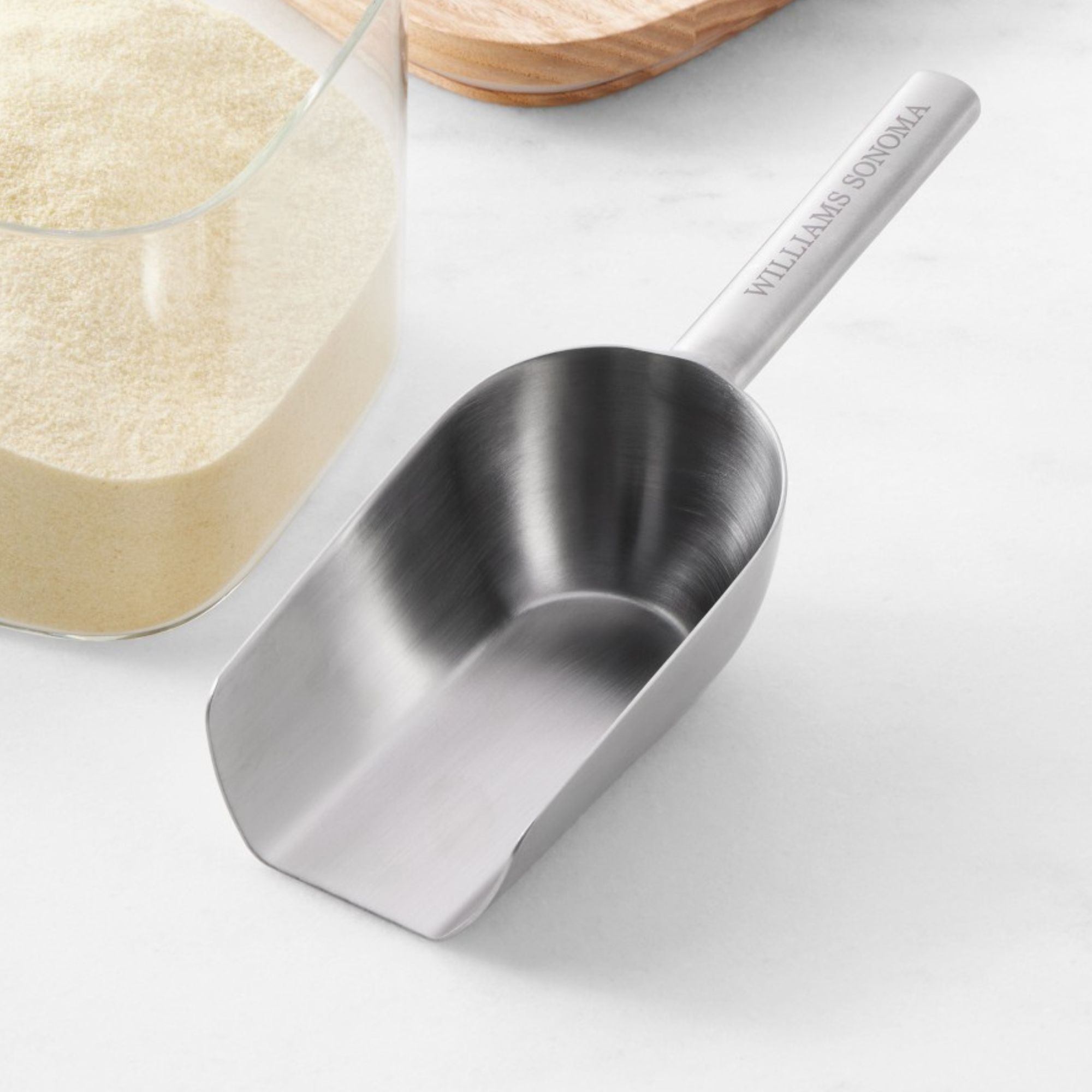 Williams Sonoma Stainless-Steel Scoop (Small)