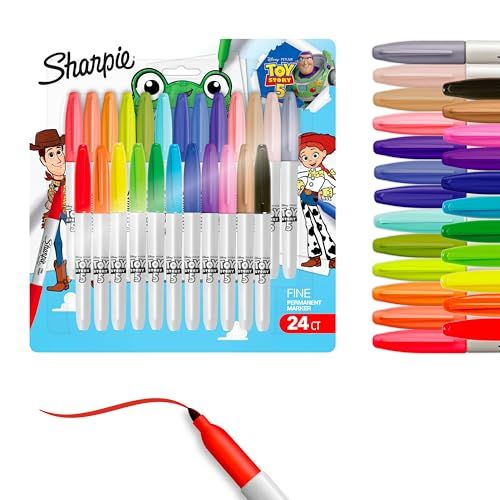 Toy Story 5 Permanent Markers, 24 Count