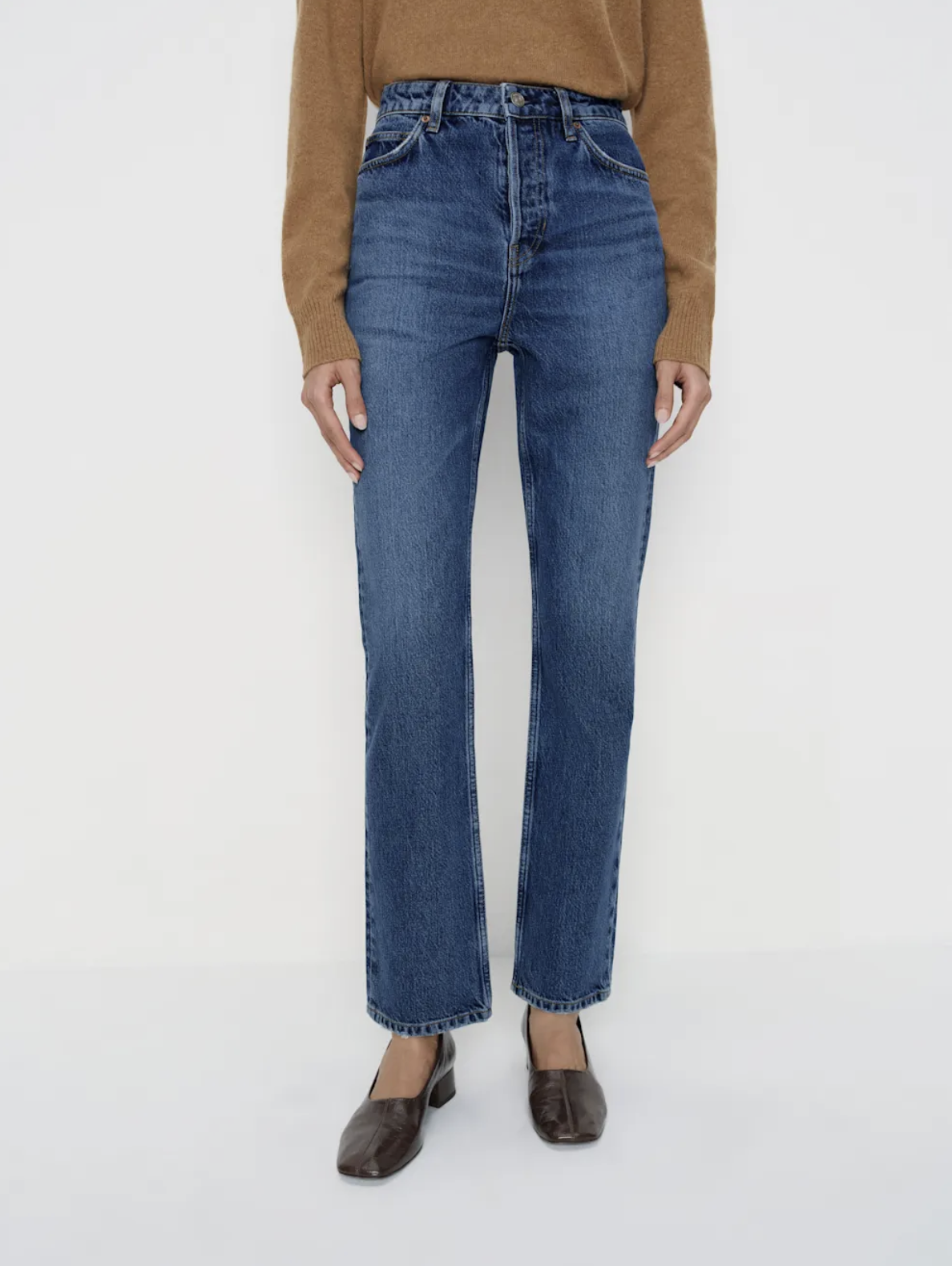 Cynthia High Rise Straight Jeans