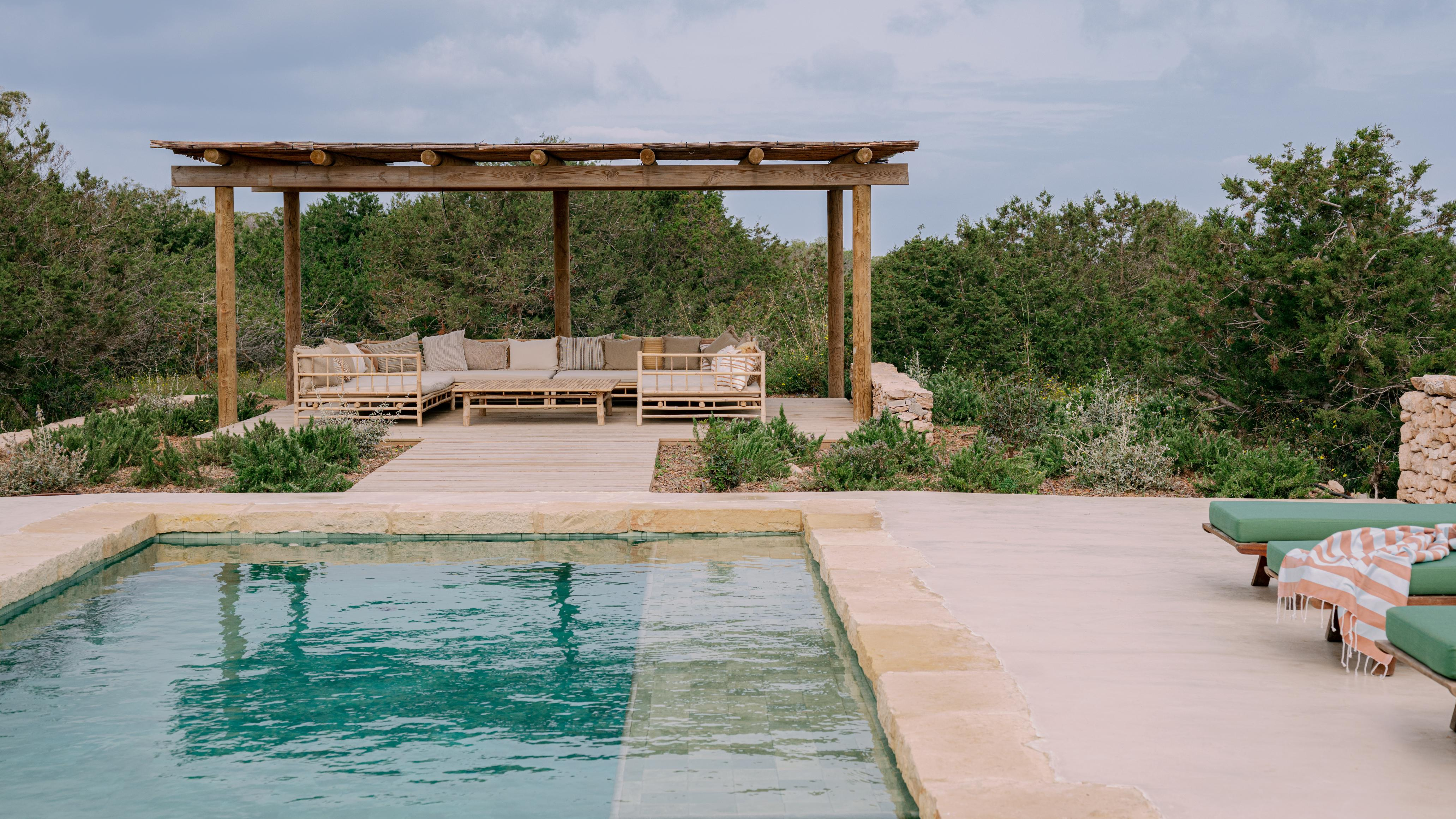 Formentera house pool