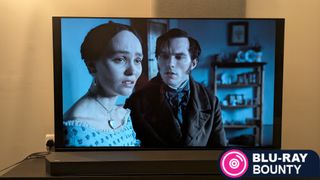 Blu-ray Bounty with Nosferatu 4K Blu-ray with Lily-Rose Depp and Nicolas Hoult on Panasonic MZ1500 OLED TV