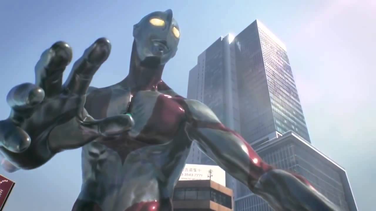 Ultraman preparándose para el combate en Ultraman: Rising