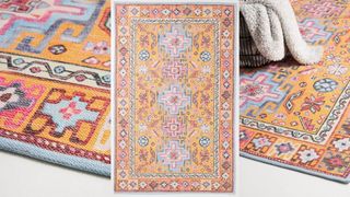 best outdoor rugs to add pattern and multicolor to patios