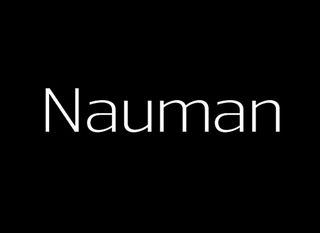 Free font: Nauman