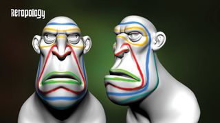 Retopology was taken care of in 3ds Max