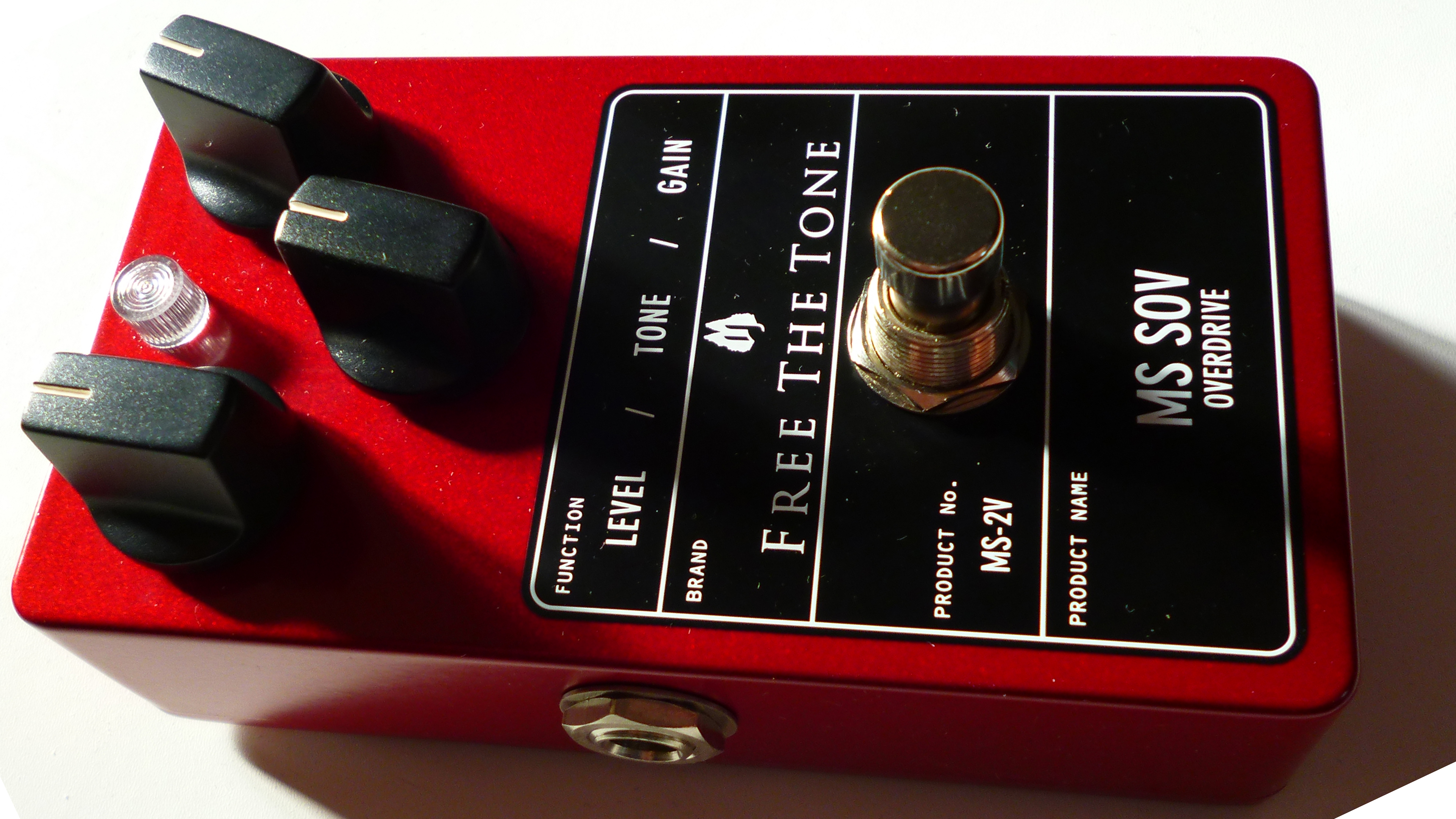 Free the tone MS SOV OVERDRIVE MS-2V - ギター