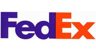 The Fedex logo shows how to use negative space in the right way
