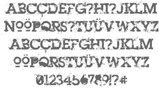 Free grunge fonts