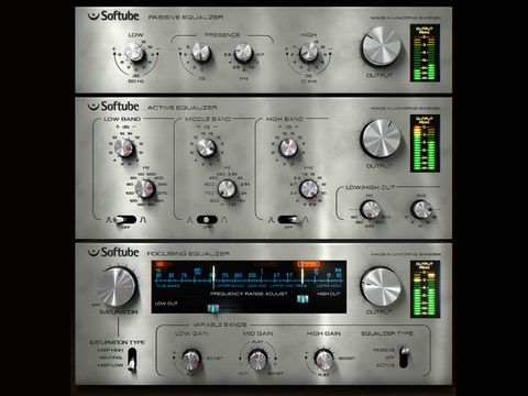 Softube's triple EQ bundle delivers classic looks and sound.