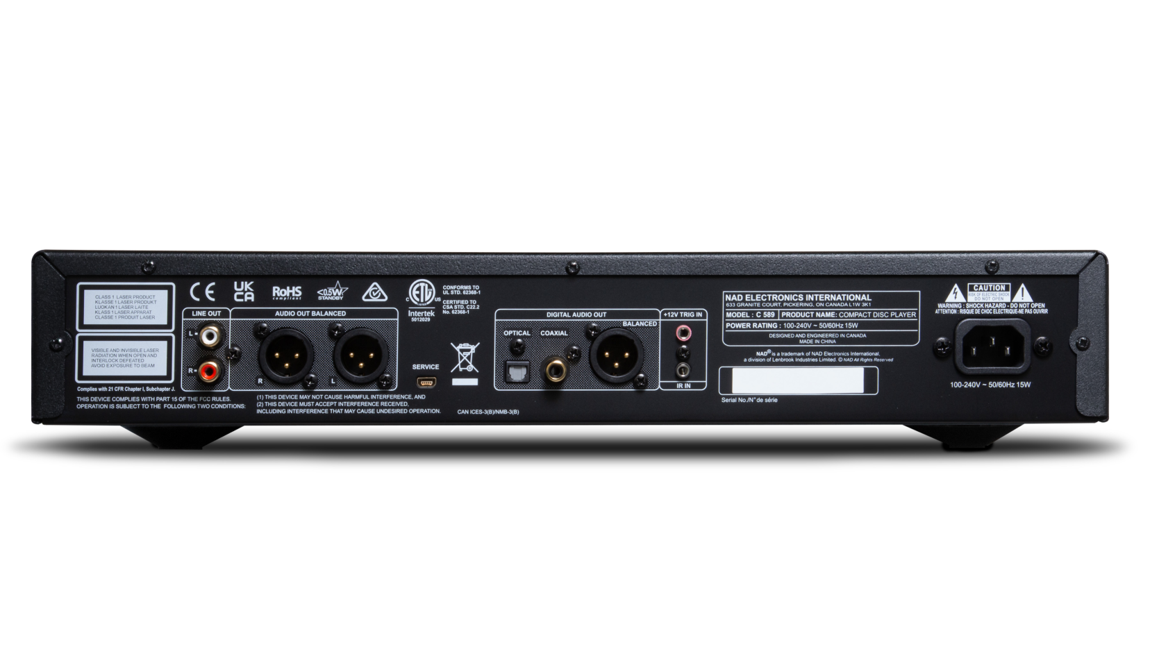 NAD C 589 CD player