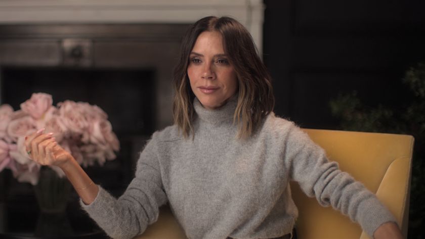 Victoria Beckham is shown on her eponymous Netflix documentary.