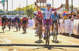 American Criterium Cup: Aline Seitz holds off Skylar Schneider while Justin Williams earns men's sprint victory on tight circuit in Salt Lake City