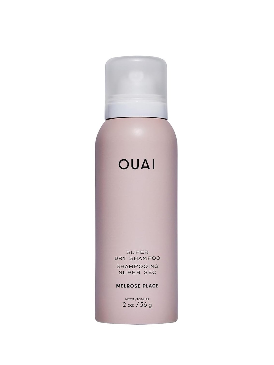 OUAI, Ouai Super Travel Size Dry Shampoo - Volumizing Dry Shampoo - Absorbs Oil, Dirt &amp;amp; Sweat - Blends Seamlessly Into Hair With Zero Residue &amp;amp; Enriched With a Long-Lasting Scent - Melrose Place (2 Oz)