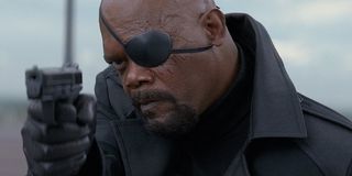 Samuel L. Jackson as Nick Fury in Captain America: The Winter Soldier