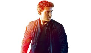 Mission: Impossible Fallout Tom Cruise with a gradient of color