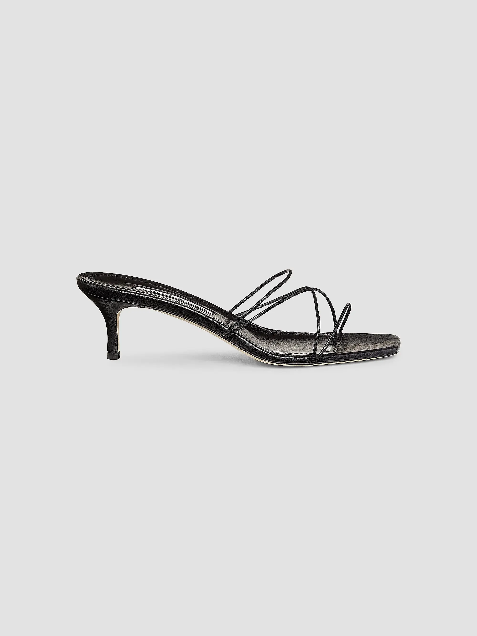 Ninfemu 50mm Leather Strappy Sandals