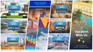 Cities Skylines DLC roadmap 2023