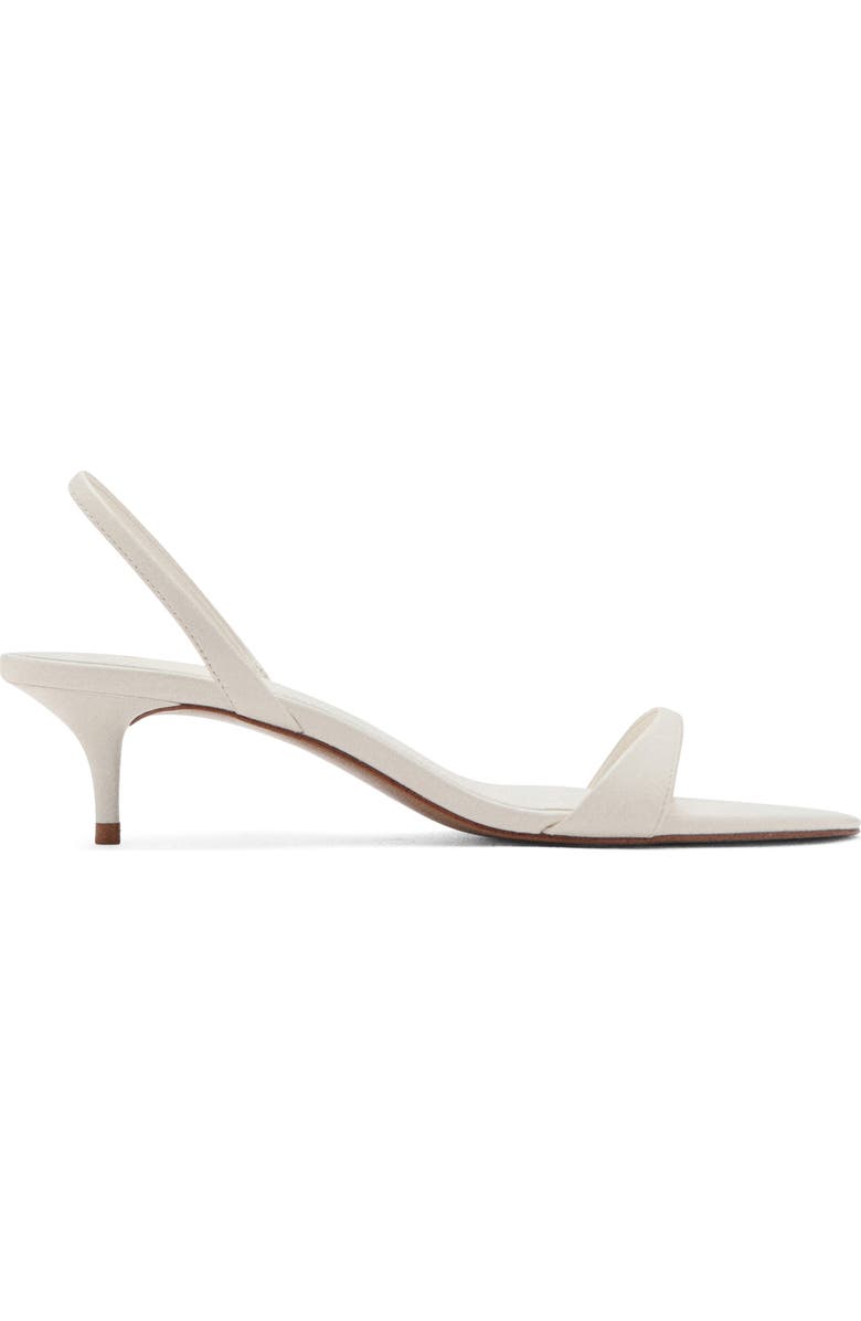 Kitten Heel Slingback Sandal
