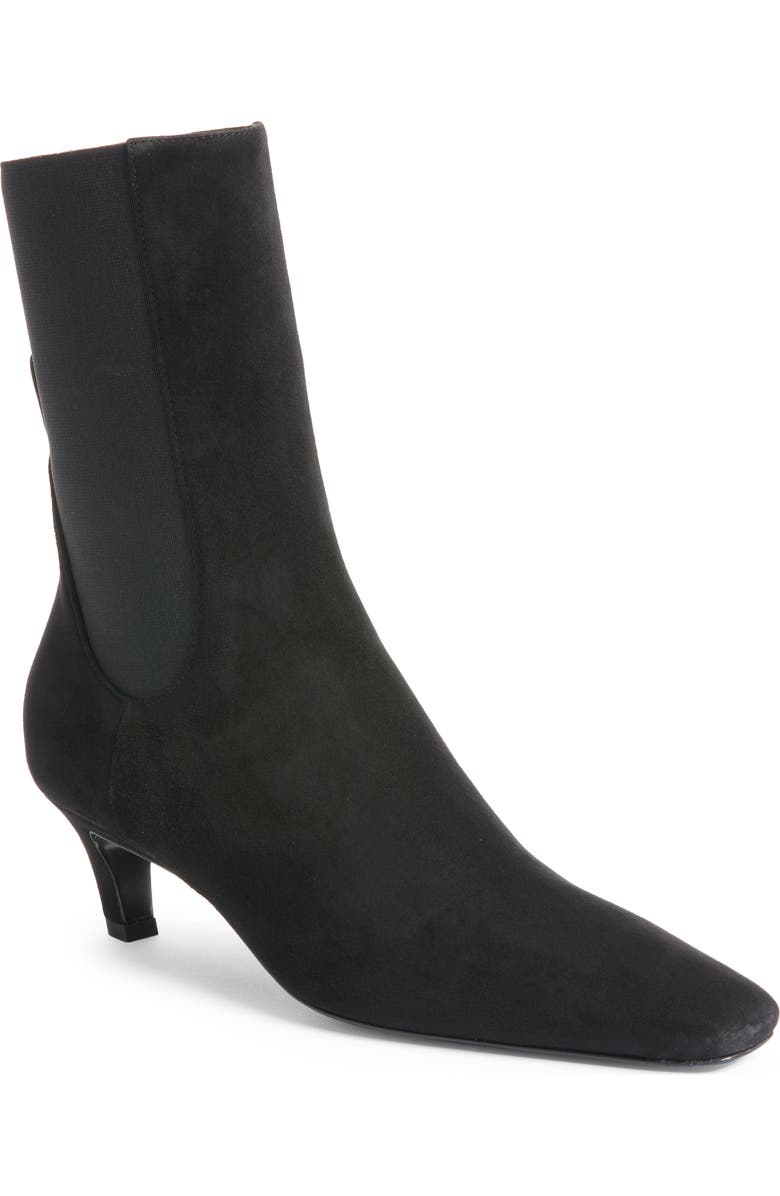 The Mid Heel Bootie