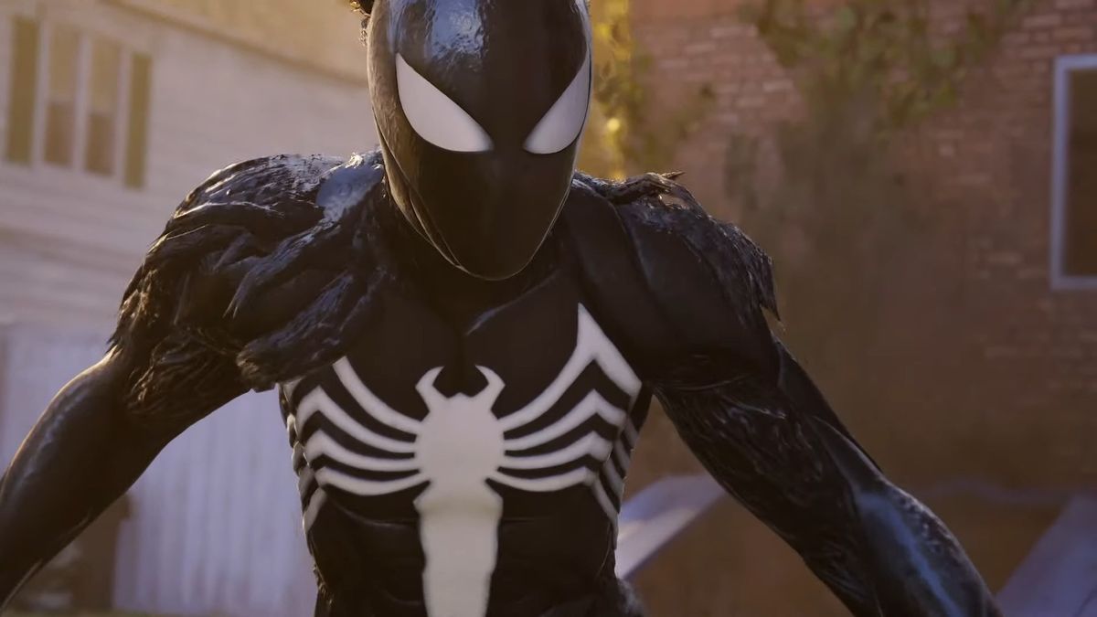 Venom Spider-Man in Marvel&#039;s Spider-Man 2