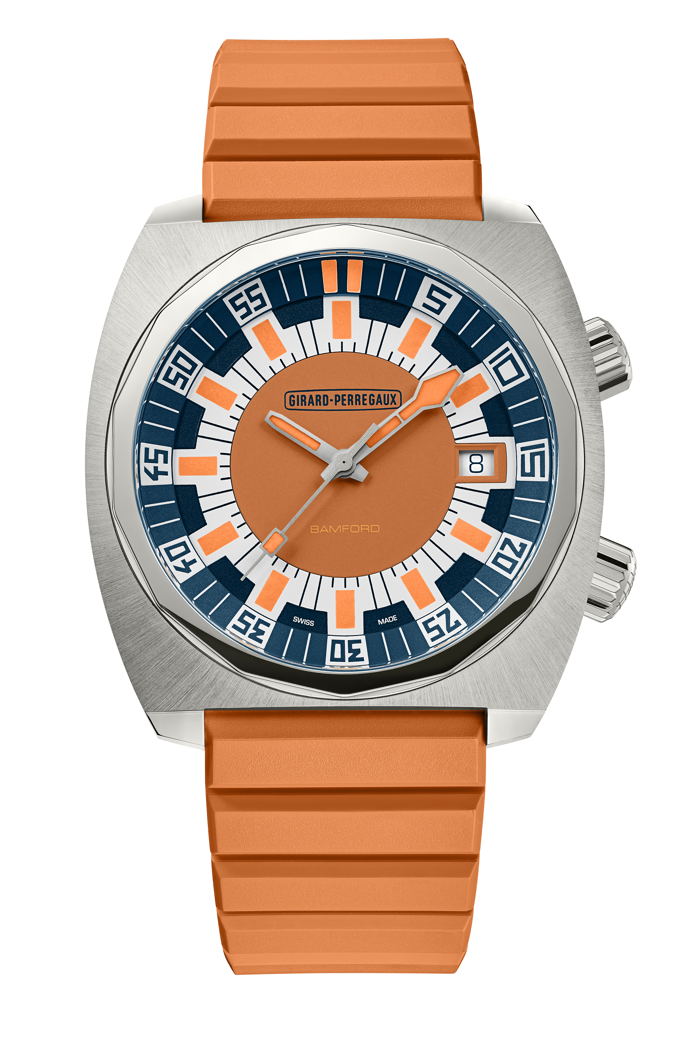 orange watch