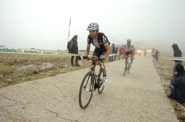 Xavier Tondo (Cervelo) pushed on for 5th on the stage.
