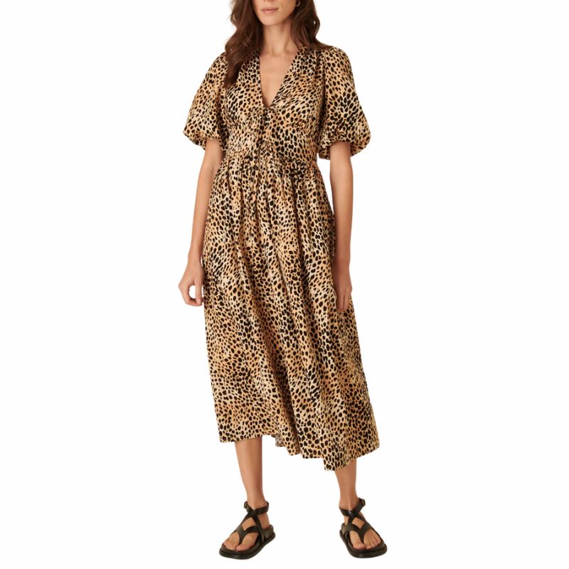 Image of leopard print dress
