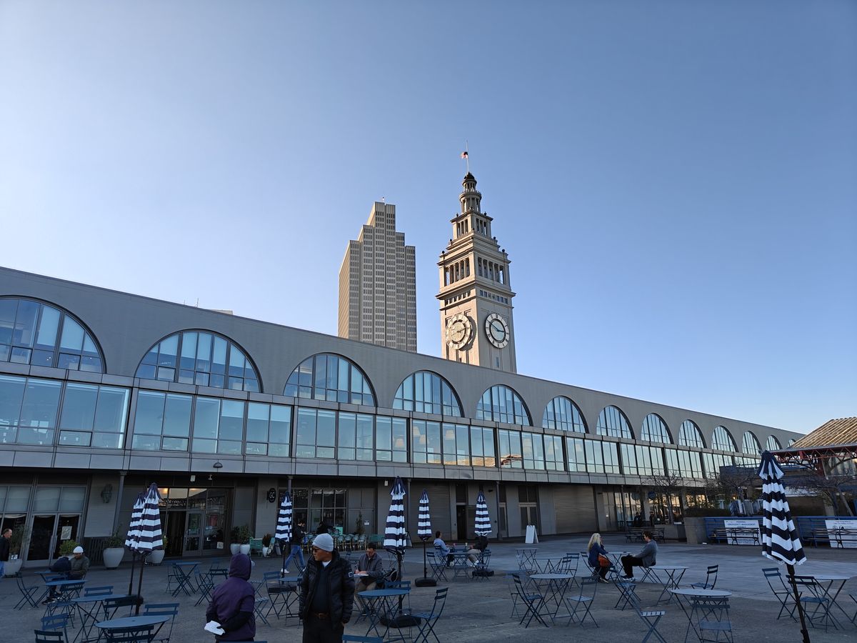 Ferry Building shot by OnePlus 13R
