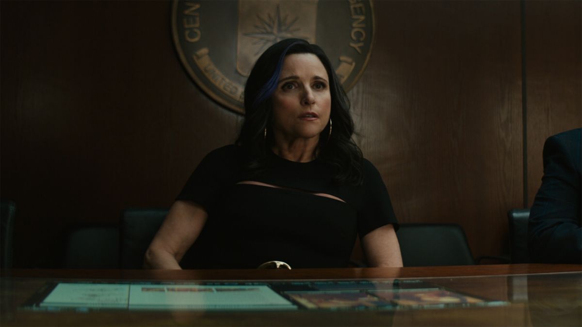 Julia Louis-Dreyfus as Valentina Allegra de Fontaine in Black Panther: Wakanda Forever