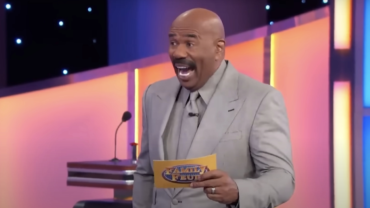 Steve Harvey on Family Feud