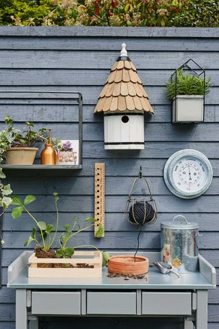 bird house design ideas: hung up on fence