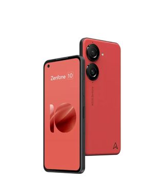 Asus Zenfone 10 in red render.